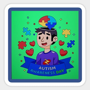 Autism Awareness Day Sticker